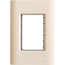 TAPA 3 PUESTOS 4X2 GIZ NUDE ST SOFT TOUCH