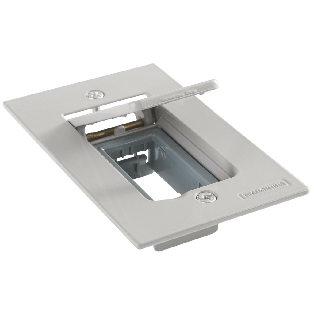 [56121112] TAPA DE PISO MODULAR 1P 4X2 GRIS