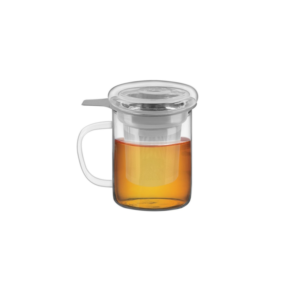 TAZA VIDRIO CON INFUSOR 0,37L