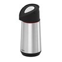 TERMO A PRESION 1,2 L. EN ACERO INOXIDABLE CON AMPOLLA DE VIDRIO EXATA