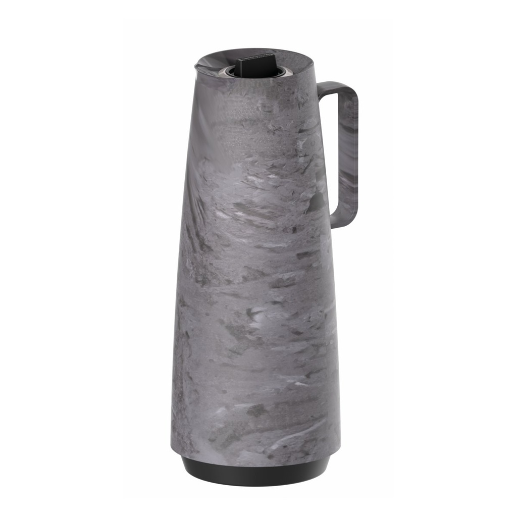 TERMO MARMOLADO GRIS CON AMPOLLA VIDRIO 1 L. EXATA