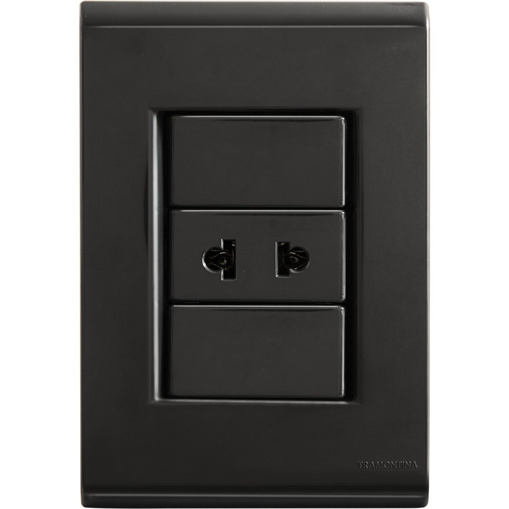 TOMACORRIENTE 2P UNIV. 15-16A/250V LIZ GRAFITO