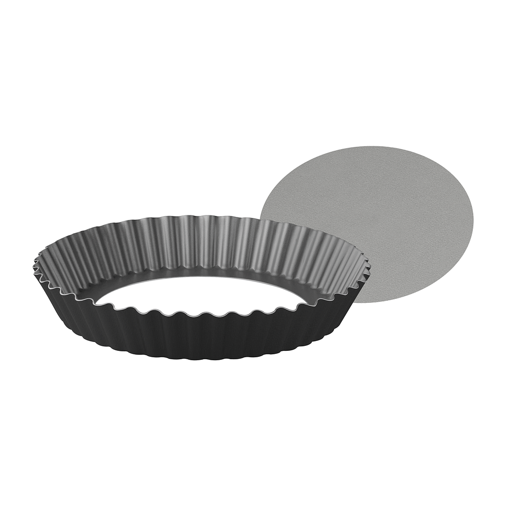 TORTERA ANTIADHERENTE CON FONDO REMOVIBLE Ø 24 CM. BRASIL