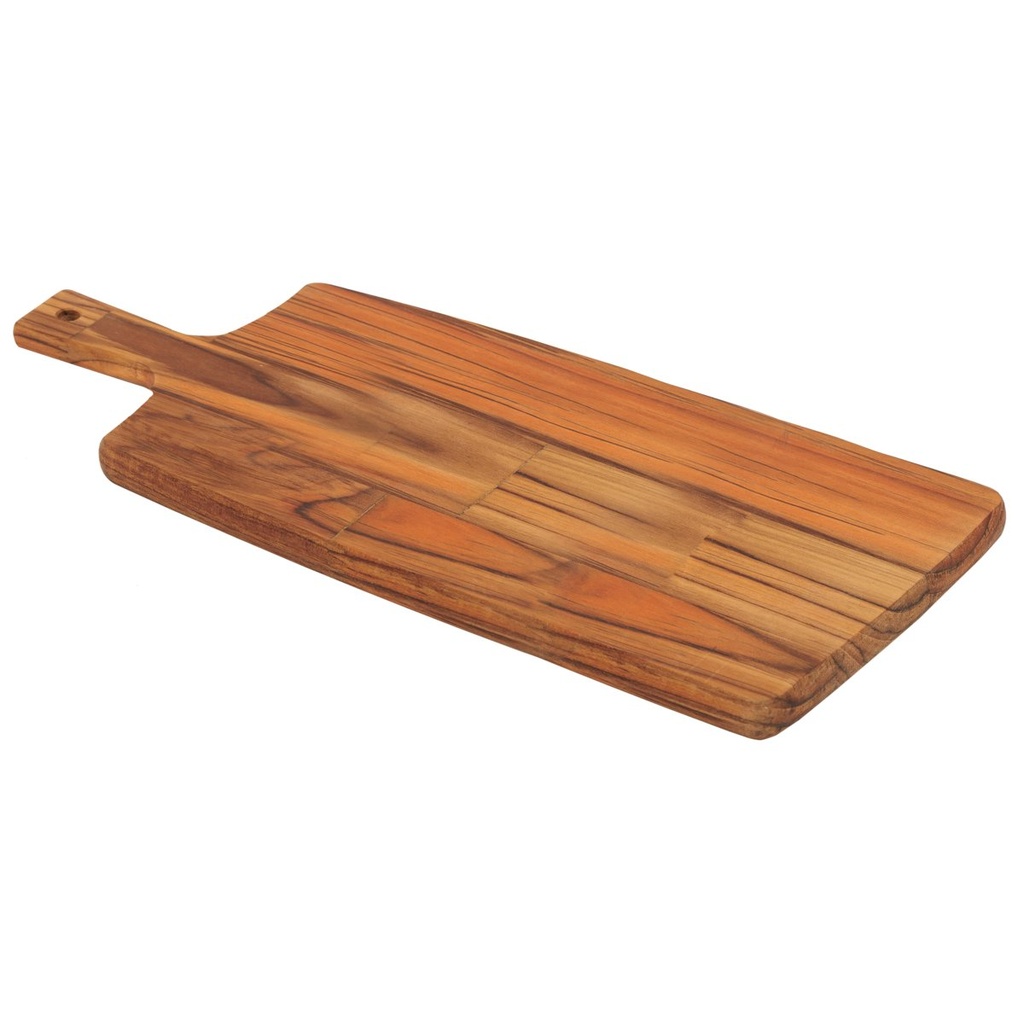 Tabla de Cocina en Madera Teca con Mango 48x19,5 cm