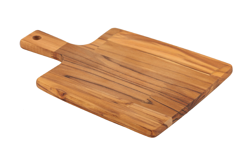 [13276351] Tabla de Cocina en madera Teca con mango 34x23,3 cm