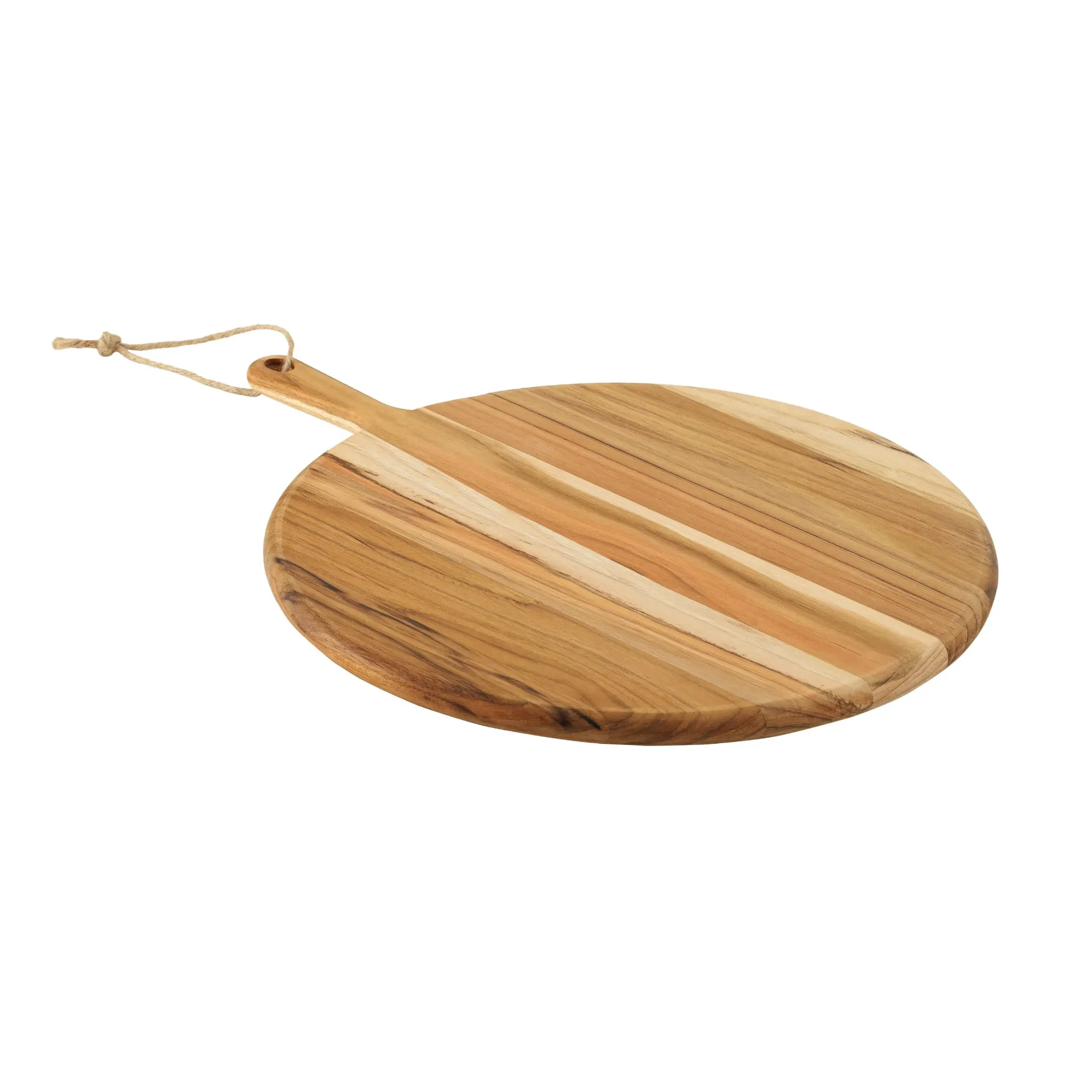 [13414351] TABLA PARA PIZZA  PROVENCE REDONDA EN MADERA DE TECA FSC DE 62 CM.
