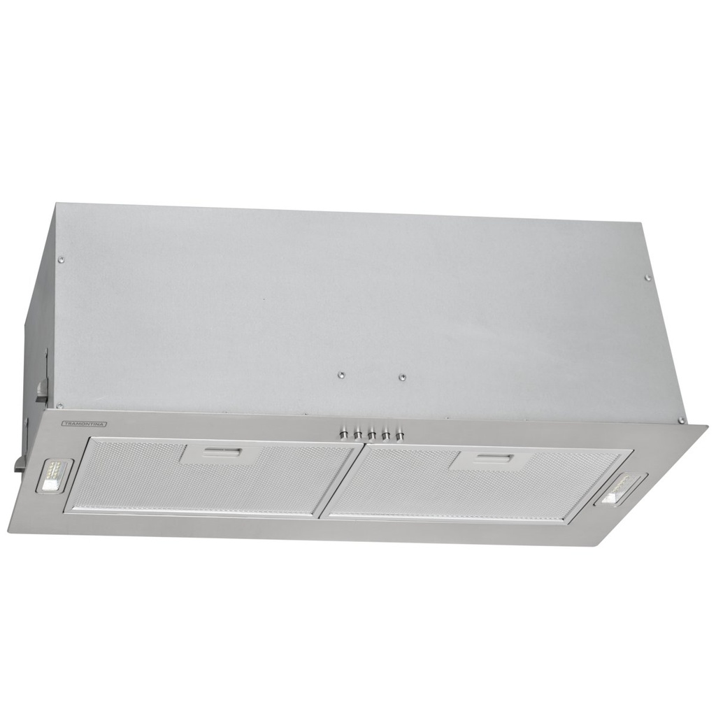 CAMPANA DE EMPOTRAR INCASSO 75, PERFECTA, EN ACERO INOX., 75 CM