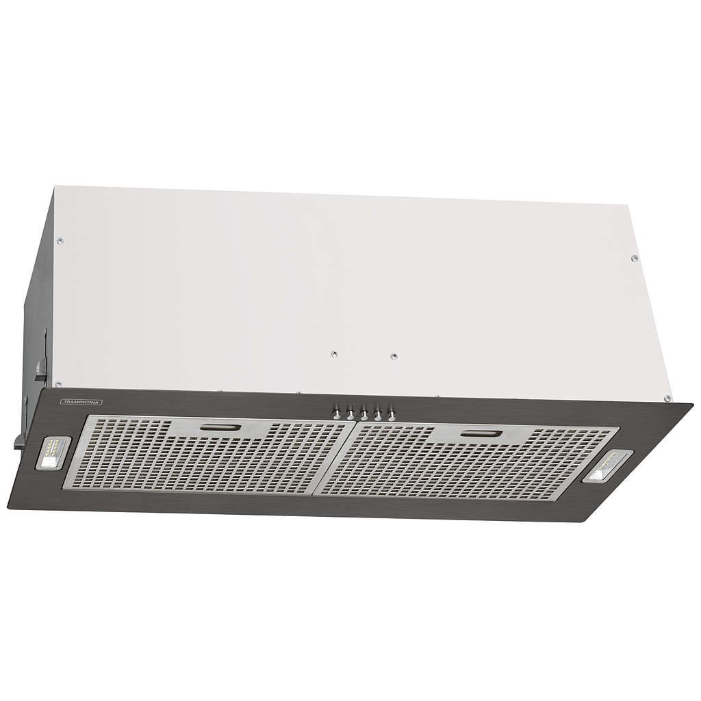 CAMPANA DE EMPOTRAR INCASSO 75, PERFECTA, EN ACERO INOX., 75 CM