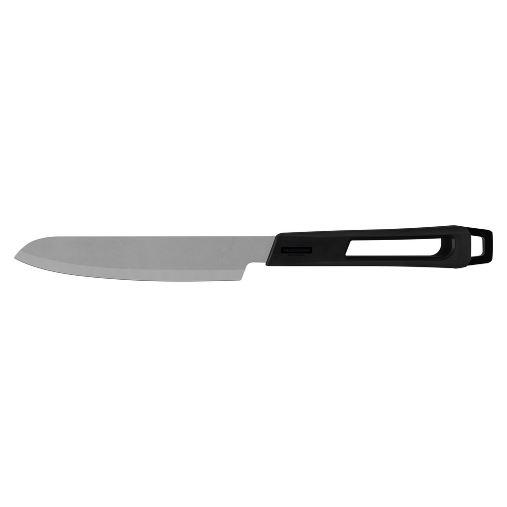 CUCHILLO TRINCHANTE 8" PARA CHURRASCO BLACK (Polipropileno)