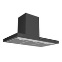 CAMPANA DE PARED NEW DRITTA BLACK 90 EN ACERO INOX