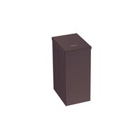 BASURERO INOX BLACK MATE 5,5 L. LUZ SLIM SWIVEL
