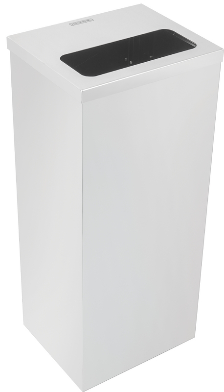 [94539020] BASURERO SQUARE 50 L, EN ACERO INOX.