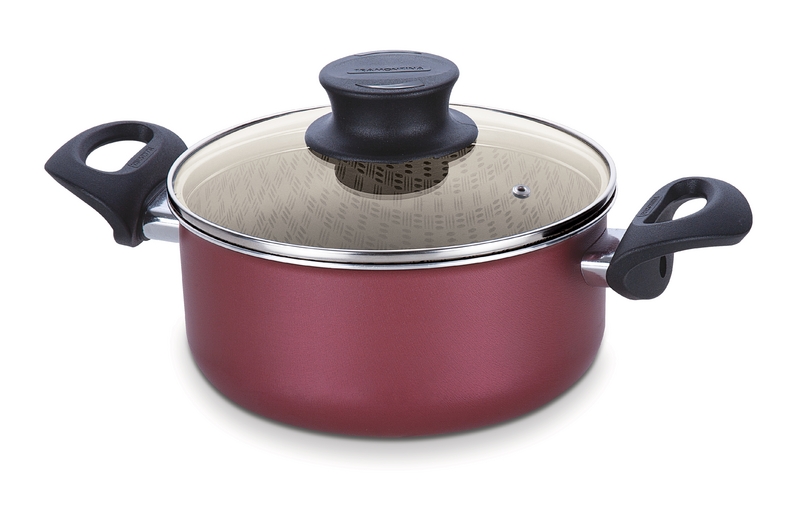 [20520724] CACEROLA ANTIADHERENTE CON ASAS 4,9 L.  Ø 24 CM. PARIS