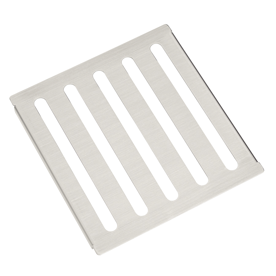 ESCURRIDOR EN ACERO INOXIDABLE 15 CM. PARA CANALES HUMEDOS