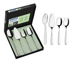 [66962160] JUEGO DE UTENSILIOS EN ACERO INOXIDABLE 4 PIEZAS PACIFIC