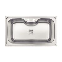 [93801122] LAVAPLATOS MAXI MORGANA EN ACERO INOXIDABLE 86X50 CM.