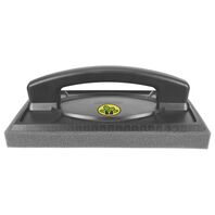 [77385118] LLANA PLASTICA DE BASE LISA, SIN DIENTES, CON ESPONJA, REGLA, CON MANGO PLASTICO