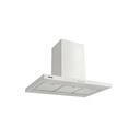 CAMPANA NEW DRITTA ISLA 90, PERFECTA, EN ACERO INOX., 90 CM