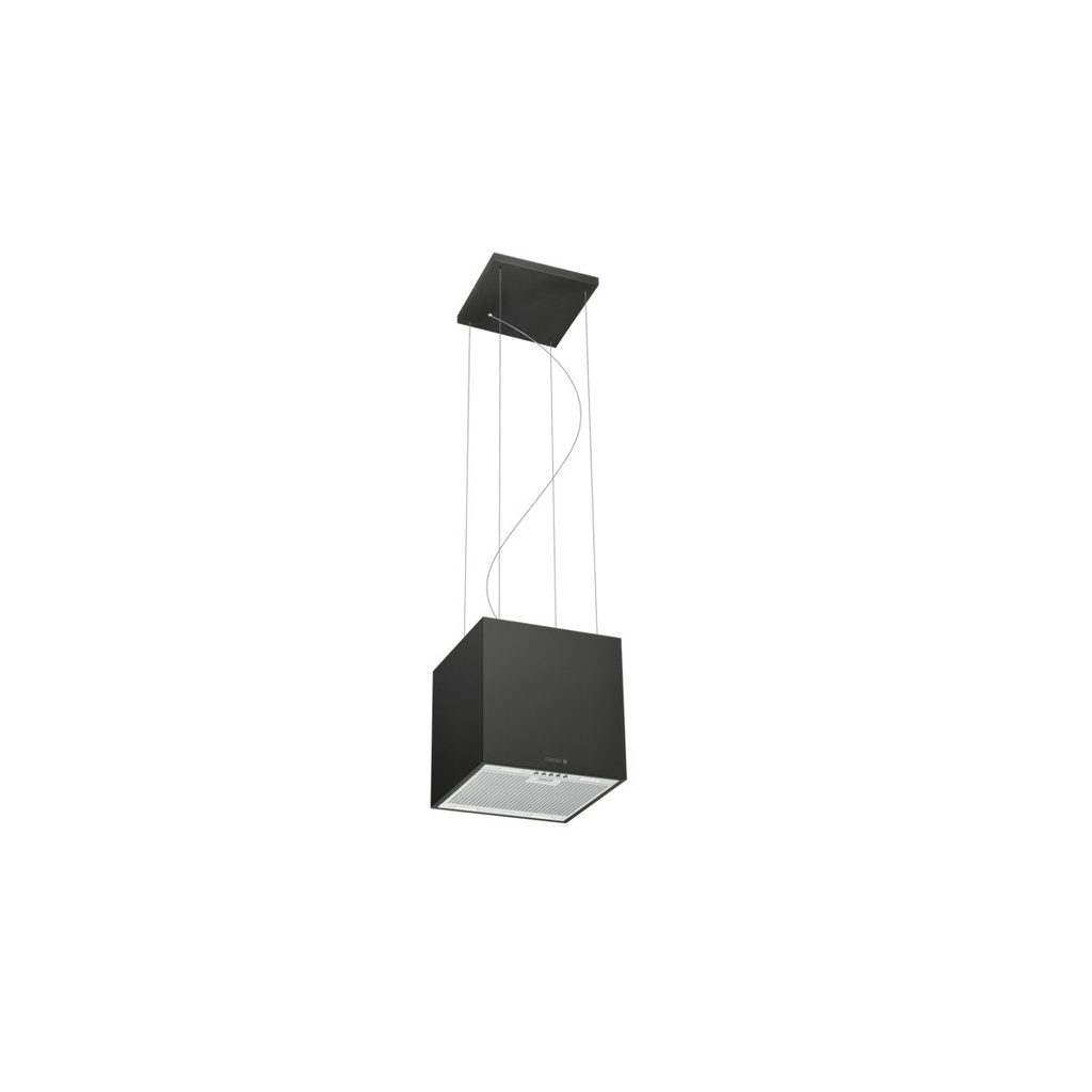 [95800042] CAMPANA TSMART CUBE ISLA 40 BLACK SILENT 22 EN ACERO INOXIDABLE