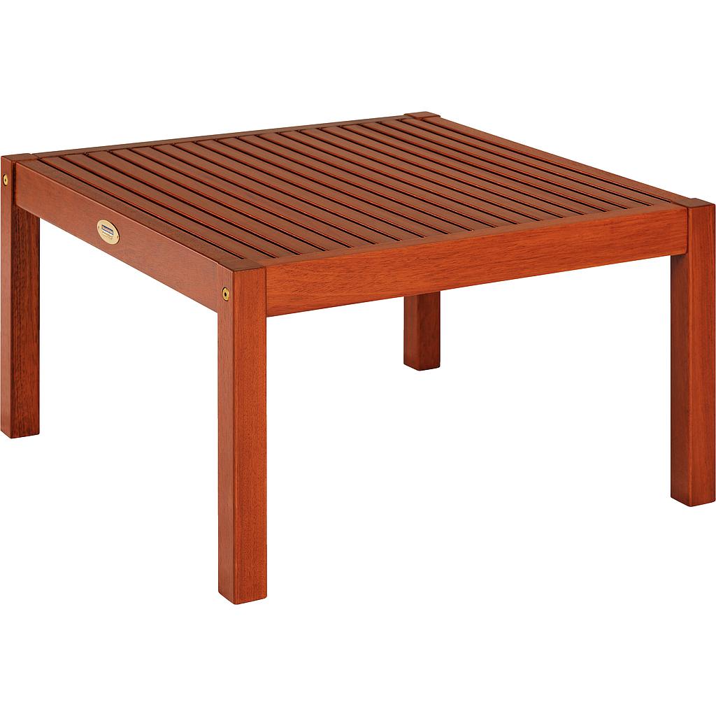 [10852076] MESA DE CAFE PEQUEÑA DE MADERA JATOBA CON ECO BLINDAGE - FITT