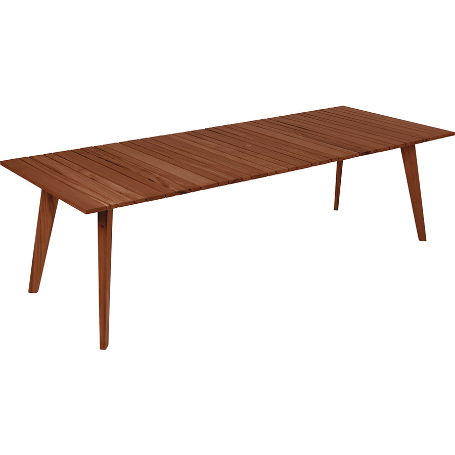 [13907101] MESA DE MADERA MUIRACATIARA 258X100X75 CM. TOSCANA