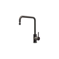 MEZCLADOR MONO ANGOLARE BLACK ACERO INOXIDABLE