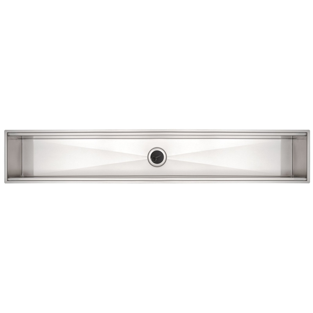 CANAL HUMEDO EN ACERO INOX 105X18 CM. SCOTCH BRITE