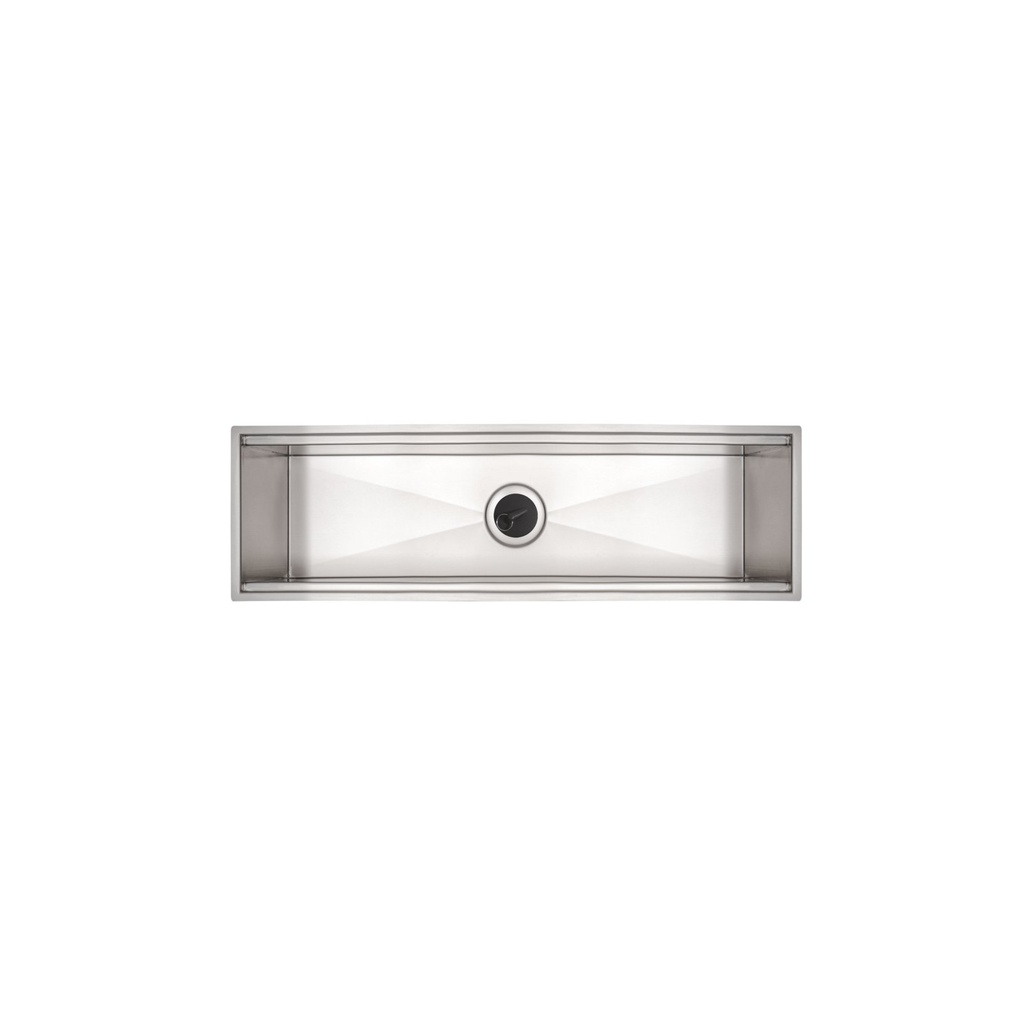 CANAL HUMEDO EN ACERO INOX 60x18 CM. SCOTCH BRITE