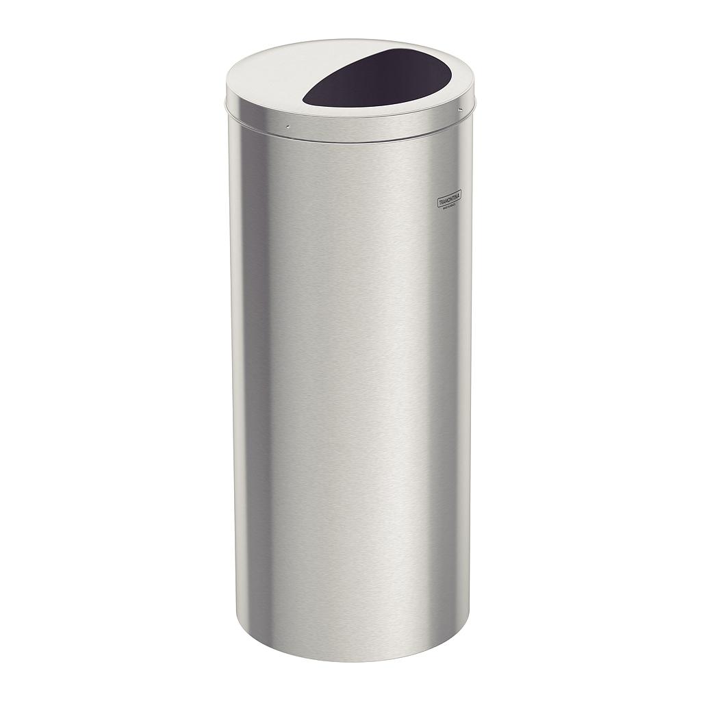 BASURERO UDINE 30 LT CON TAPA MEDIALUNA