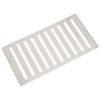 - ESCURRIDOR EN ACERO INOXIDABLE 30 CM. PARA CANALES HUMEDOS