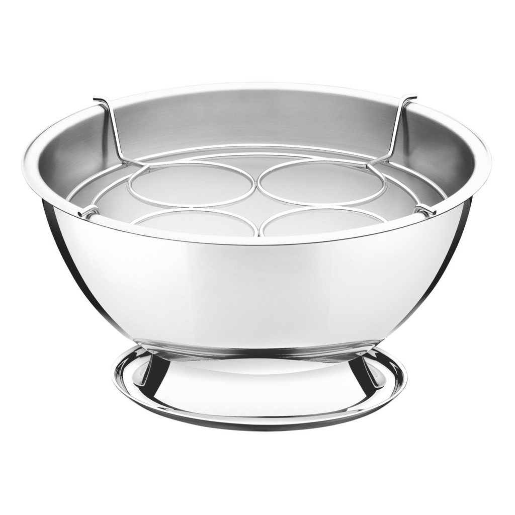 [61414360] CHAMPAÑERA 12,4 L. CON ANILLOS EN ACERO INOXIDABLE SERVICE