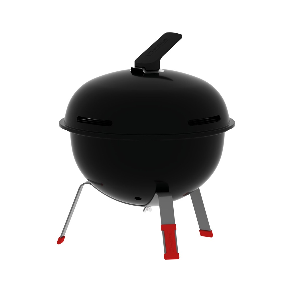 [26500003] CHURRASQUERA A CARBON Ø 32 CM CON TAPA