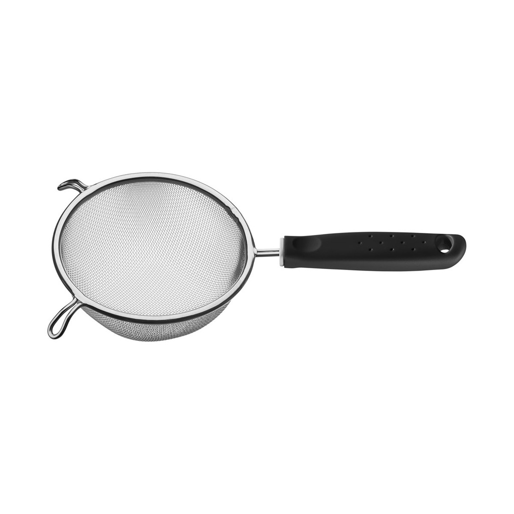 [25680103] COLADOR NEGRO 17 CM. UTILITA