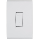 CONJUNTO ARMADO INTERRUPTOR CONMUTADOR 10A 250V BLANCO LIZ