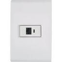 CONJUNTO ARMADO TOMA RJ 45 (CAT. 6) INTERNET BLANCO LIZ