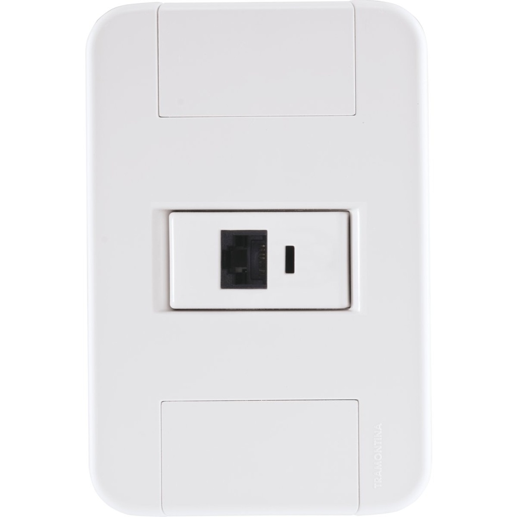 CONJUNTO ARMADO TOMA RJ11 TELEFONO BLANCO TABLET