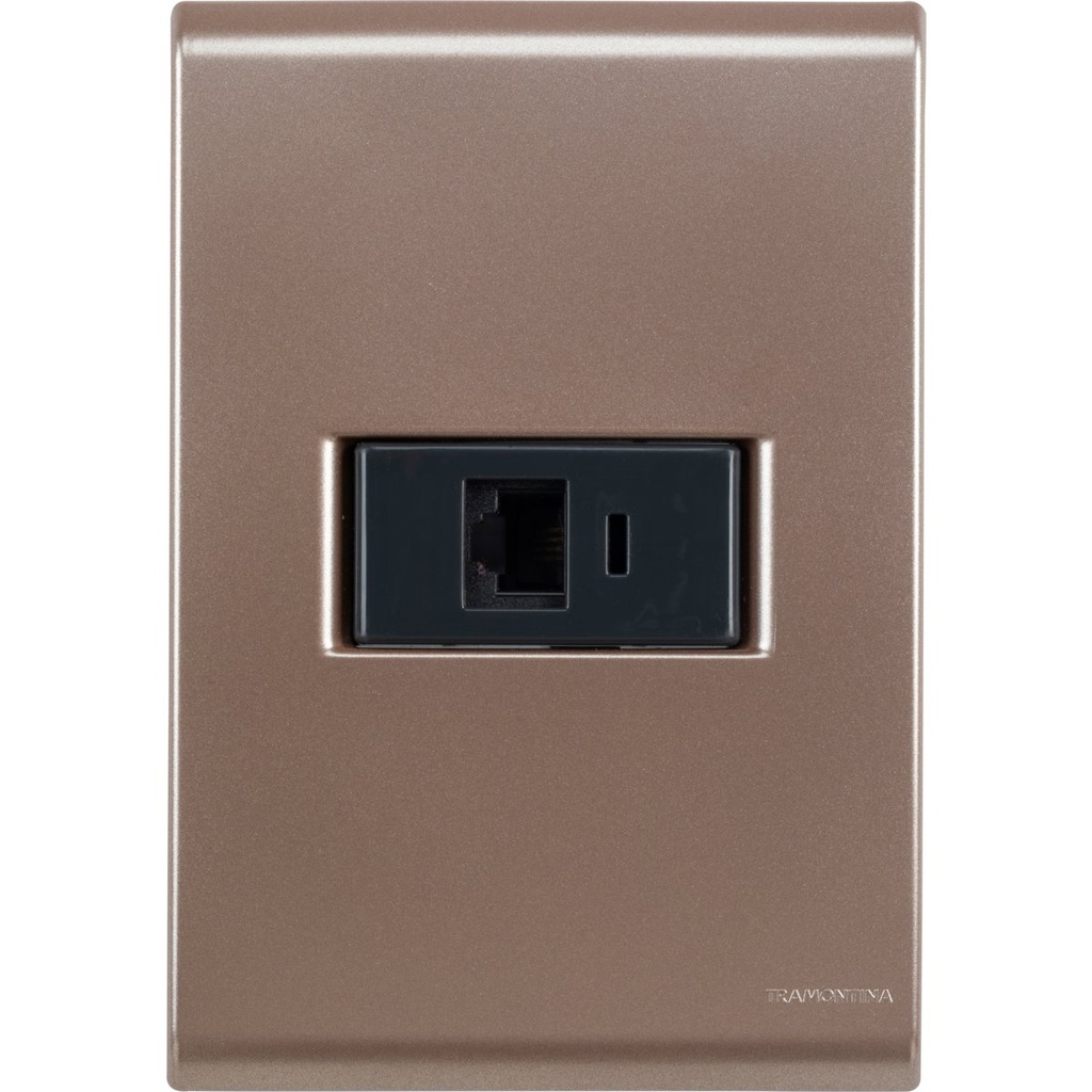 [57172019] CONJUNTO ARMADO TOMA RJ11 TELEFONO ORO VIEJO LIZ