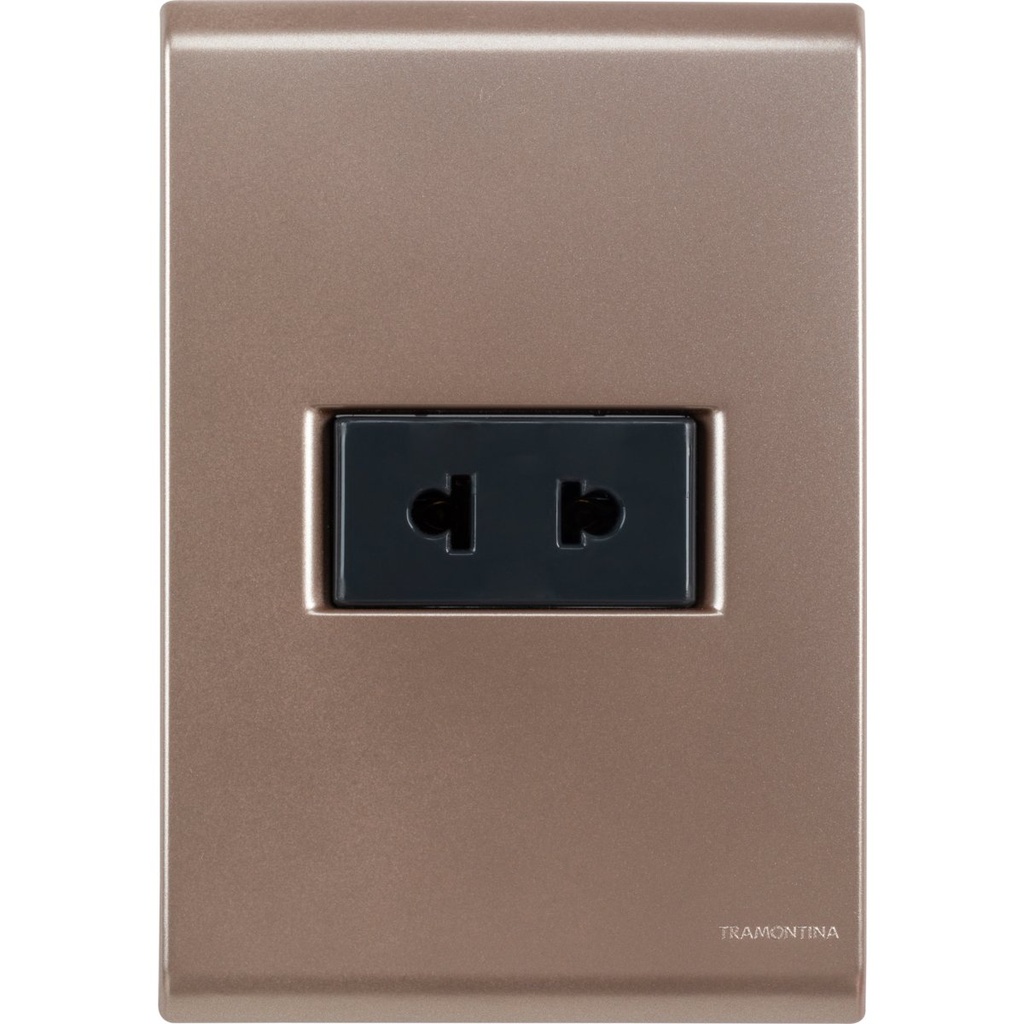 [57172014] CONJUNTO ARMADO TOMACORRIENTE 2P UNIVSERSAL 10A-15A 250V ORO VIEJO LIZ