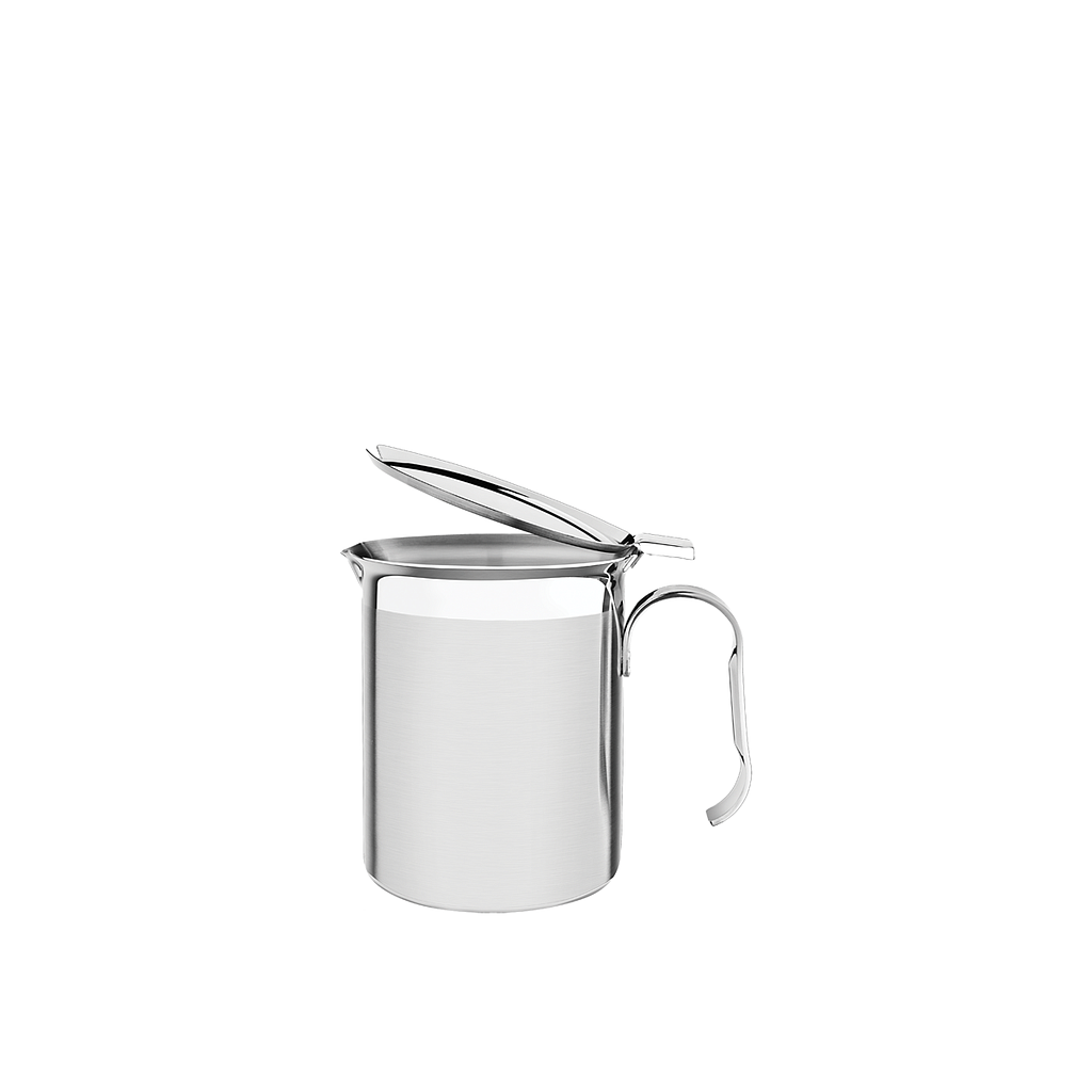 [61570080] CAFETERA Y LECHERA  0,5 L. Ø 8 CM. EN ACERO INOXIDABLE BUENA