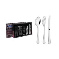 [66986000] CAJA DE CUBIERTOS EN ACERO INOXIDABLE 24 PIEZAS ZURIQUE