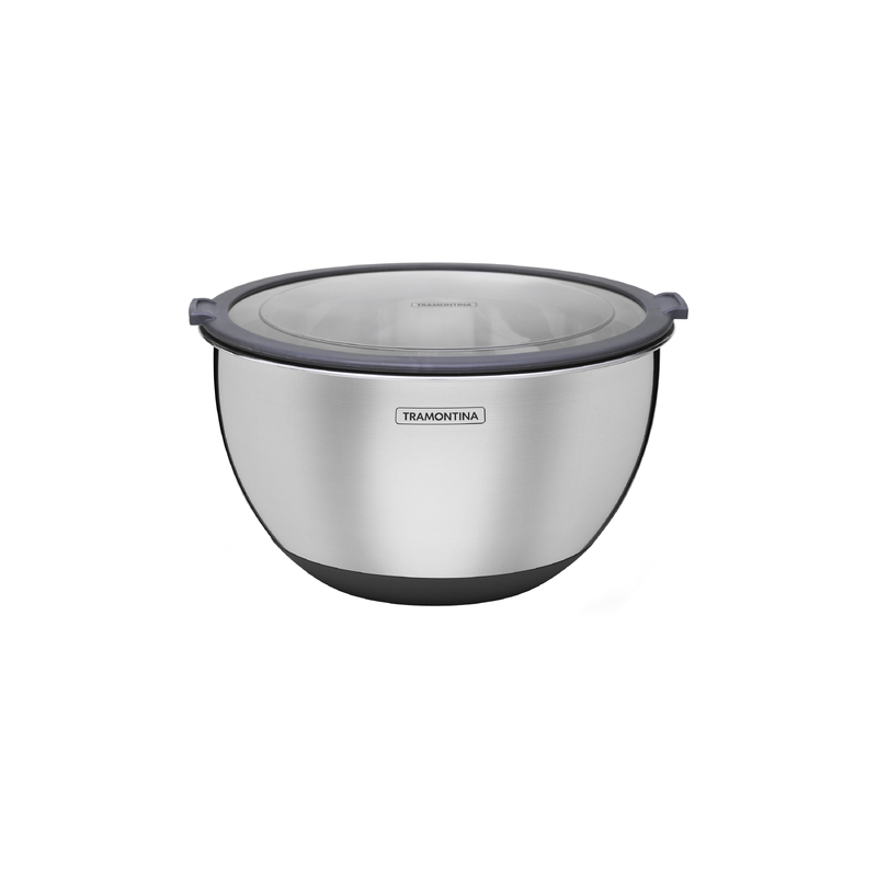 CONTENEDOR REDONDO Ø16 CM. 1,5 L. EN ACERO INOX  CON TAPA CUCINA