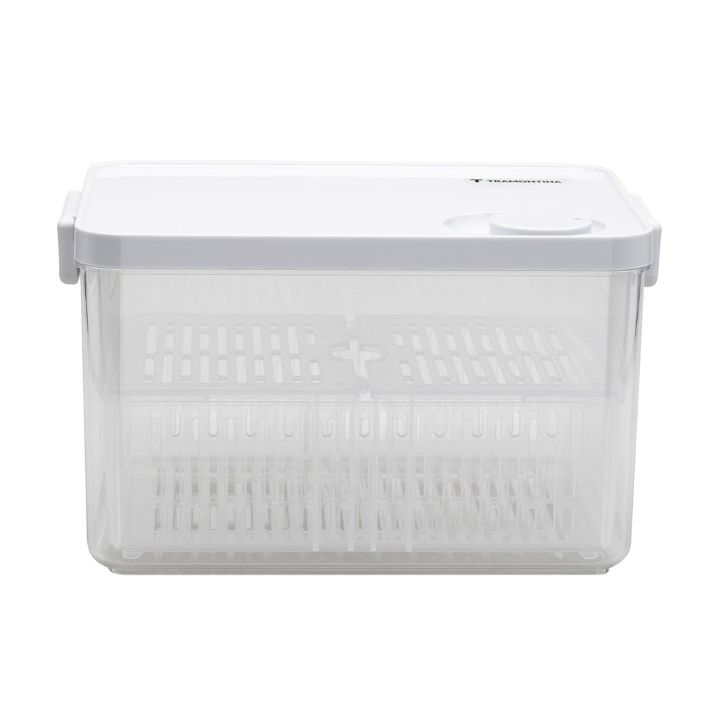 CONTENEDOR DE POLIESTIRENO CON TAPA