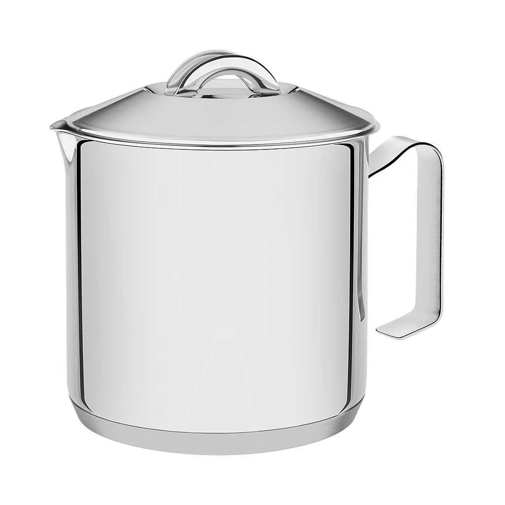 [62512145] HERVIDOR  EN ACERO INOXIDABLE FONDO TRIPLE 2 L. Ø 14 CM. SOLAR