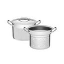 COZI PASTA EN ACERO INOXIDABLE FONDO TRIPLE 4,6 L. Ø 20 CM. PROFESSIONAL