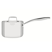 [62147140] OLLA ALTA EN ACERO INOXIDABLE FONDO TRIPLE Ø14 CM. 1,5L. GRANO