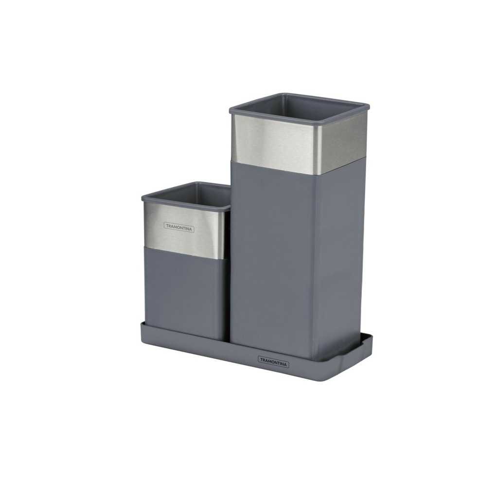 [61538150] ORGANIZADOR MULTIUSO ACERO INOXIDABLE 2 PIEZAS