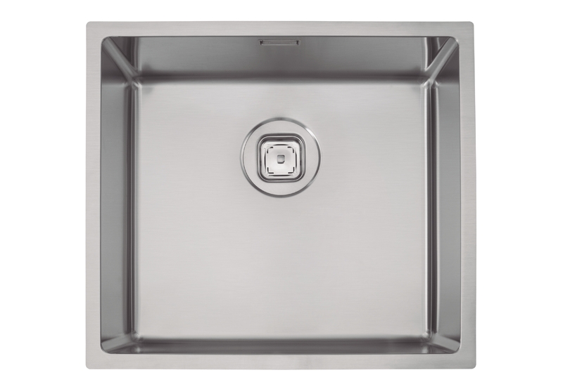 CUBETA QUADRUM 45, DESIGN COLLETION, EN ACERO INOX., 45X40 CM