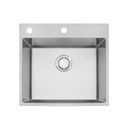 CUBETA QUADRUM FLUSH 50, EN ACERO INOX, 50X40