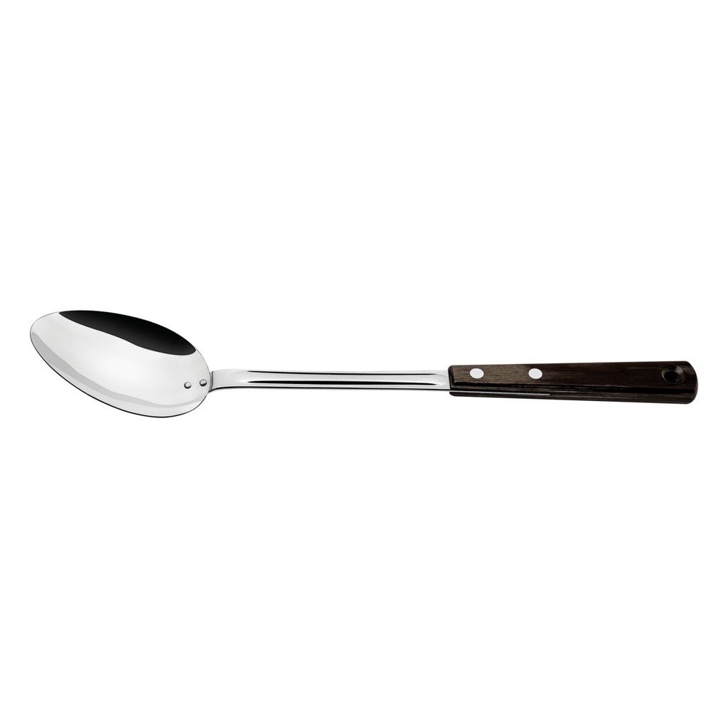 [21158190] CUCHARA CON MANGO DE MADERA PARA SERVIR