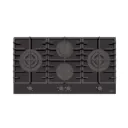 COCINA ENCIMERA A GAS QUADRA 4GG DOUBLE TRI HE, EN VIDRIO TEMPLADO 51X90 CM., REJILLAS DE HIERRO FUNDIDO, SAFESTOP, PRIME